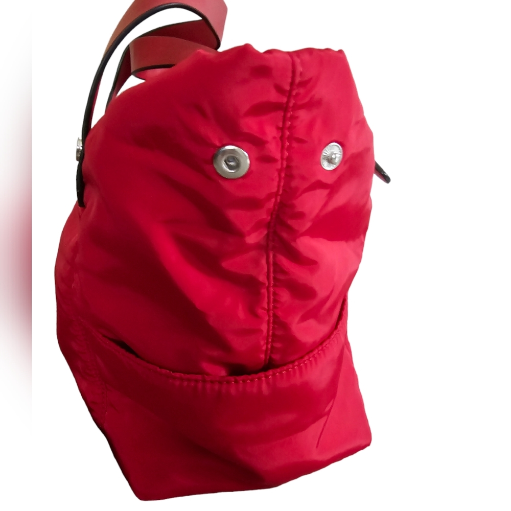 Zara Basic Collection Red Cherry Tote Cross-Body/… - image 4